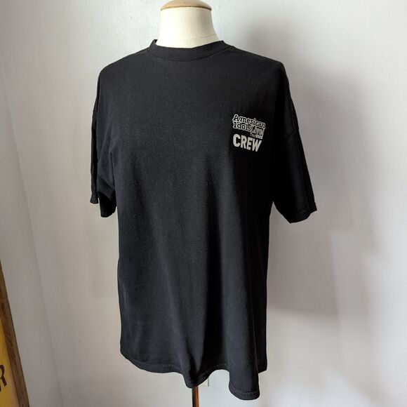 Vintage y2k 2003 American Idols Live! Tour 2003 Crew T-shirt Size XL - Picture 2 of 7